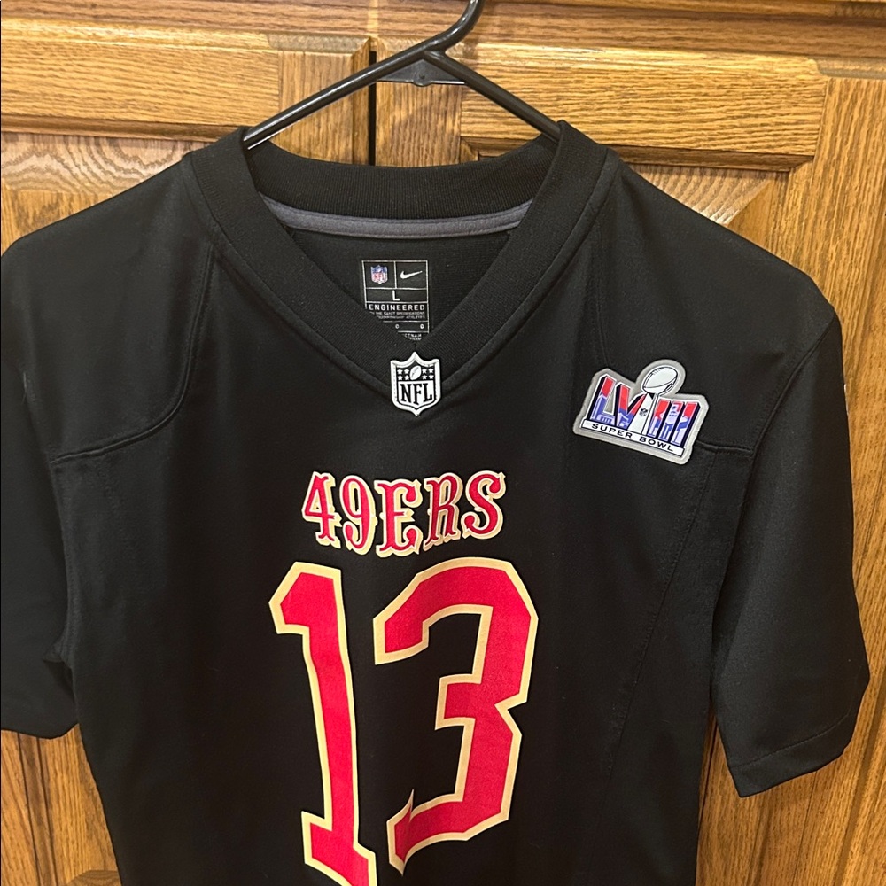 Nike Kids 49ers Black and Red Jersey